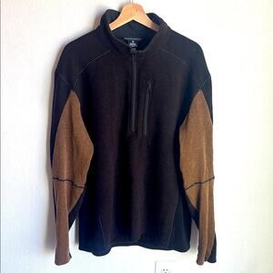 KUHL Mens Interceptr 1/4 Zip Fleece Pullover Jacket Size XXL